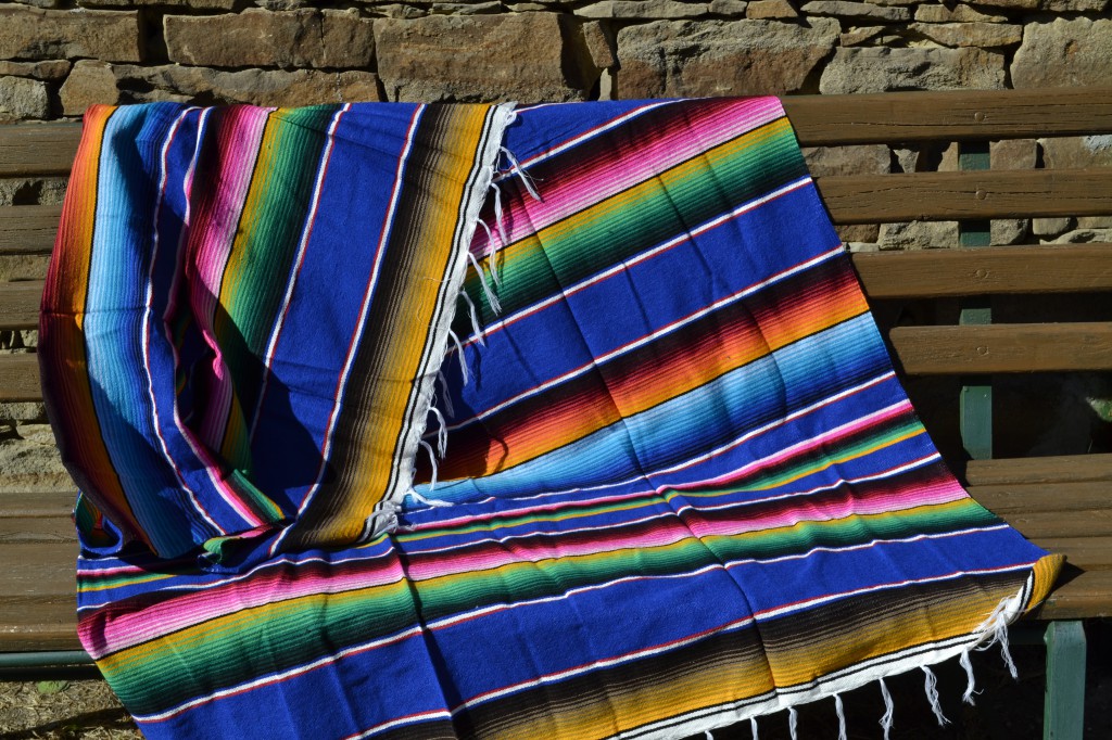 Mexicaanse dekens als plaid