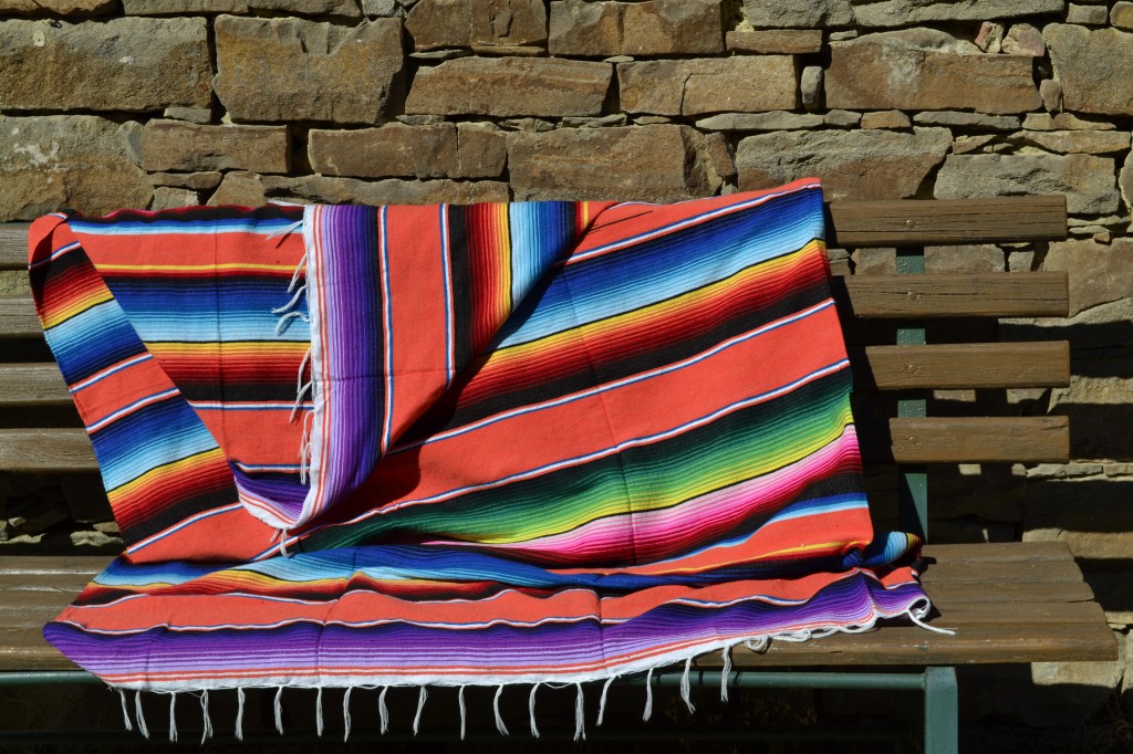 decoratieve deken mexicaans serape