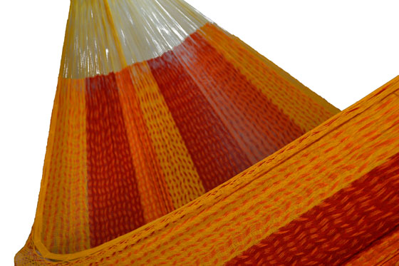 Mexican hammock with short suspension lines. - XXL - Familial - XXSTT17