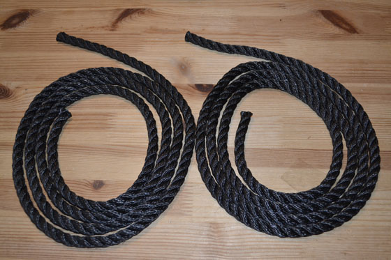 Hammock rope - - FSbXXropeblack3m