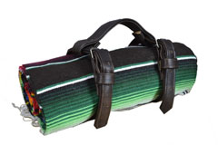 Deken + riem<br/>Serape , 210 x 150 cm<br/>1BBZZ0darkbrownX