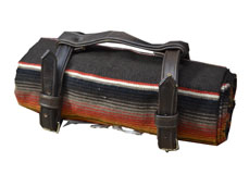 Deken + riem<br/>Serape , 210 x 150 cm<br/>1BBZZ1browngoldX