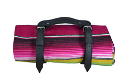 Deken + riem<br/>Serape , 210 x 150 cm<br/>3BBZZ0red3X