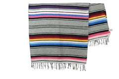 Mexican blanket<br/>Serape, 215 x 145 cm<br/>ABMZZ0grey2