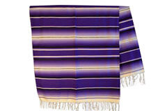 Mexican blanket - Serape - XL - Purple - BBBZZ1purple1
