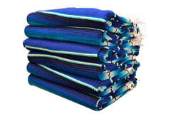 Mexican blanket - Serape - XL - Blue - BBXZZ1blu5