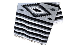 Mexican blanket<br/>indian, 200 x 125 cm<br/>EEEZZ1DGgrey