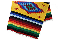Mexican blanket<br/>indian, 200 x 125 cm<br/>EEXZZ0DGyellow
