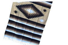 Couverture mexicaine<br/>Indienne , 200 x 125 cm<br/>EEXZZ1DGbeige