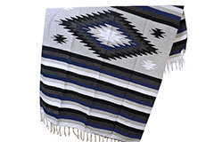 Couverture mexicaine -  Indienne - L - Blue - EEXZZ1DGgreyblu