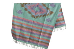 Mexican blanket<br/>indian, 200 x 125 cm<br/>EEXZZ1DGpastel