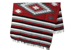 Mexican blanket<br/>indian, 200 x 125 cm<br/>EEXZZ1DGredgrey