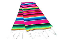 Tafelloper<br/>Serape , 200 x 35 cm<br/>GVXZZ0pink2