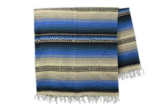 Coperta messicana<br/>Falsa ,  215 x 150 cm<br/>LHGZZ0blu