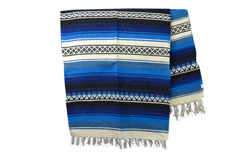 Mexican blanket - Falsa - XL - Grey - LHGZZ0blu1