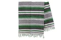 Mexican blanket<br/>Falsa, 200 x 125 cm<br/>MTXZZ0green
