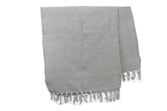 Mexican blanket<br/>Solid, 205 x 135 cm<br/>PZCZZ0grey1