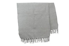 Mexican blanket - Solid - L - Grey - PZCZZ0grey1