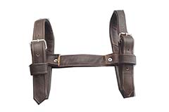 Leren draagriem - - - Bruin - UWRZZ0darkbrownbelt