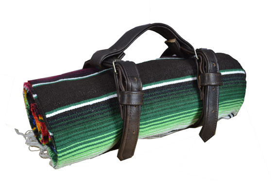 Couverture + sangle -  Serape - XL - Brun - 1BBZZ0darkbrownX