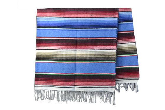 Mexican blanket - Serape - XL - Pink - ABMZZ0turq3