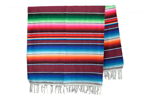 Coperta messicana -  Serape -  XL -  Marrone - BBXZZ0brown1