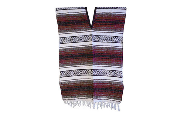 Poncho -  Falsa - M  - FILZZ0burgundy