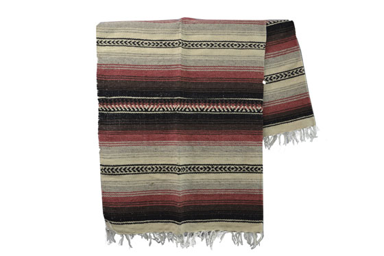 Mexican blanket - Falsa - XL - Grey - LHGZZ0brown1