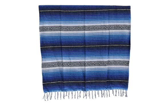 Couverture mexicaine -  Falsa - L - Blue - MSXZZ0bluturq