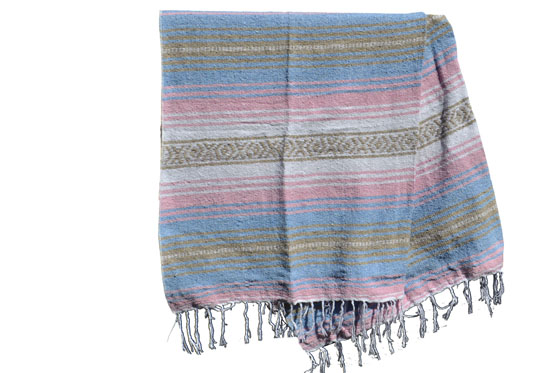 Mexikanische Decke -  Falsa - L - Rose  - MSXZZ0pastel