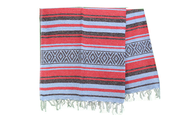 Mexican blanket - Falsa - L - Red - MTXZZ0blured