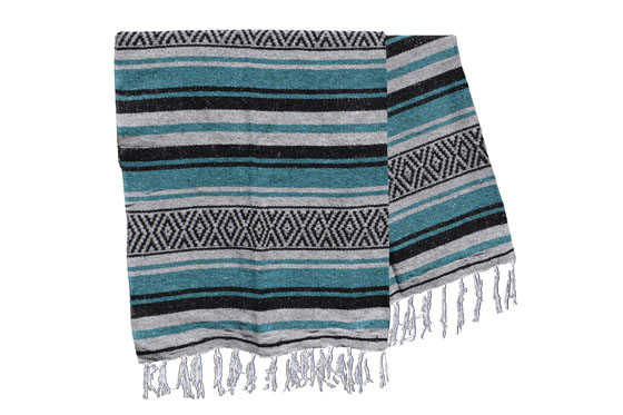 Mexikanische Decke -  Falsa - XL - Gr&uuml;n  - MUXZZ0bggreen