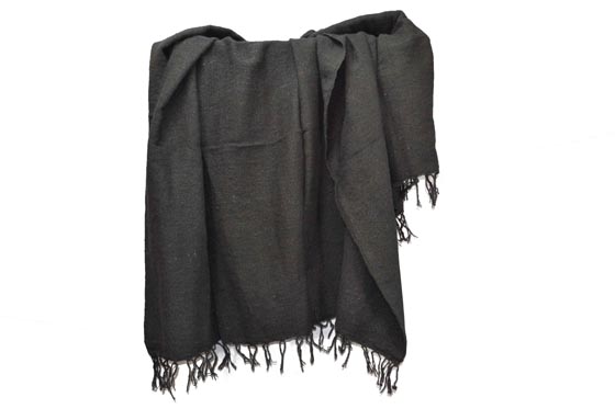 Mexican blanket - Solid - L - Black - PZCZZ0black