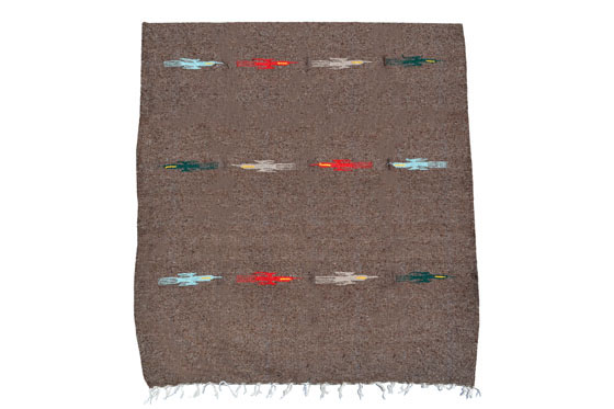 Mexican blanket - Solid - L - Brown - QEXZZ0brown