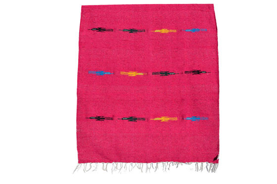 Mexican blanket - Solid - L - Pink - QEXZZ0pink