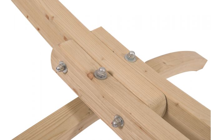 brandstof web Verdorren Houten hangmat standaard. Medium. | Wood 352cm Medium (TWkXXskc_wood352) |  ICOLORI