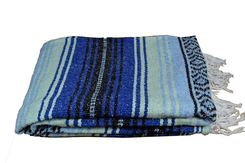 Blanket + belt - Falsa - L - Blue - 1MSZZ0blumintX