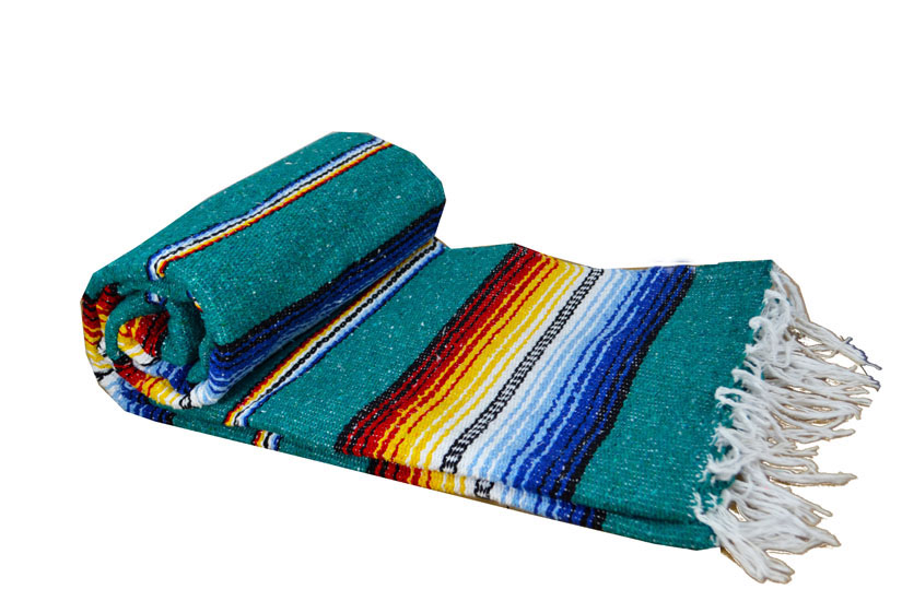 Blanket + belt - Falsa - XL - Blue - 3MBZZ0tealX