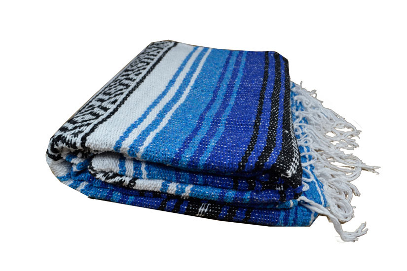 Blanket + belt - Falsa - L - Blue - 3MSZZ0bluturqX
