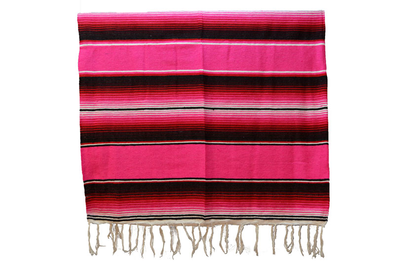 Mexican blanket - Serape - XL - Pink - BBBZZ1pink
