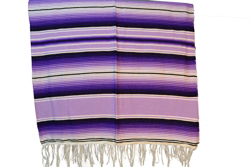 Mexican blanket - Serape - XL - Purple - BBBZZ1violet1