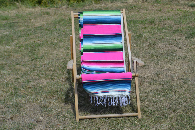 Mexican blanket - Serape - XL - Pink - BBXZZ0hotpink