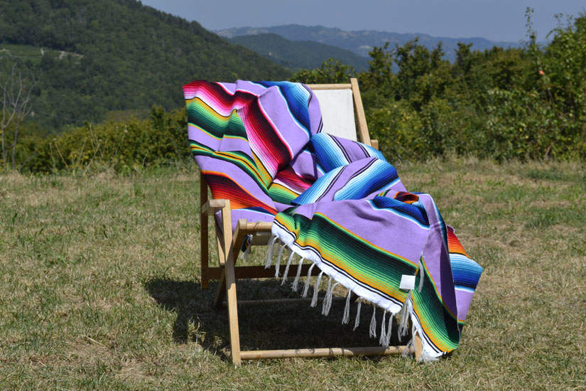 Mexican blanket - Serape - XL - Violet - BBXZZ0violet