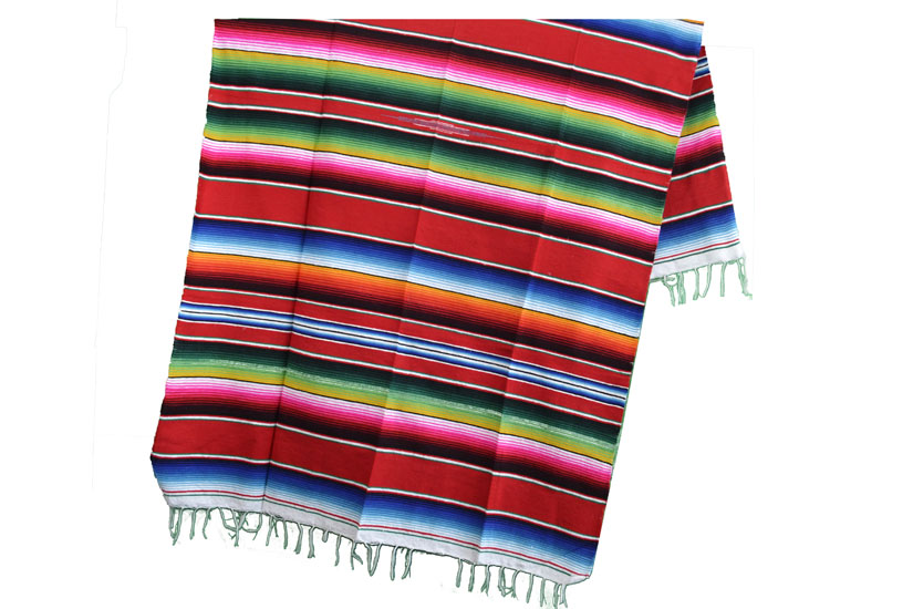 Mexican blanket - Serape - L - Red - BPXZZ0red