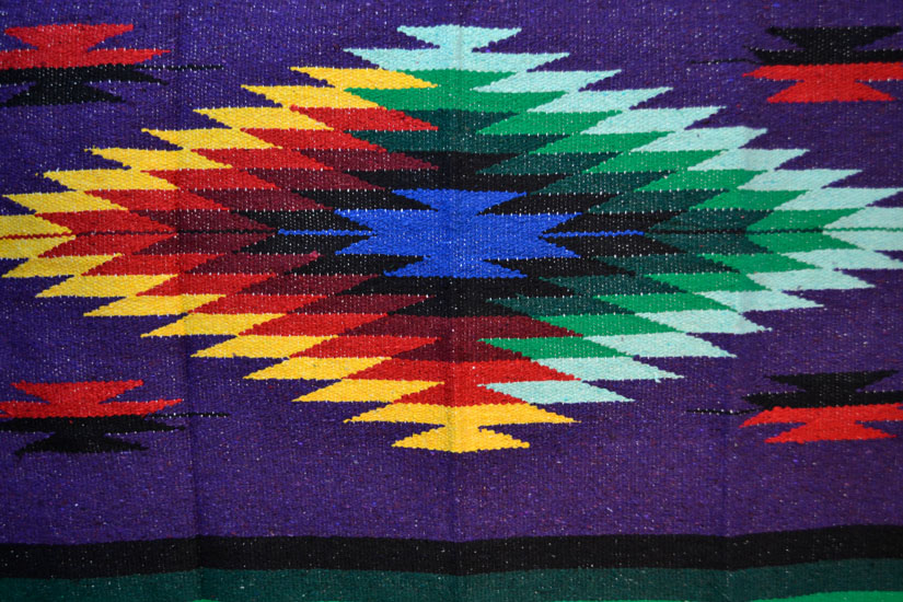 Mexican blanket - indian - L - Purple - EEEZZ0DGpurple15