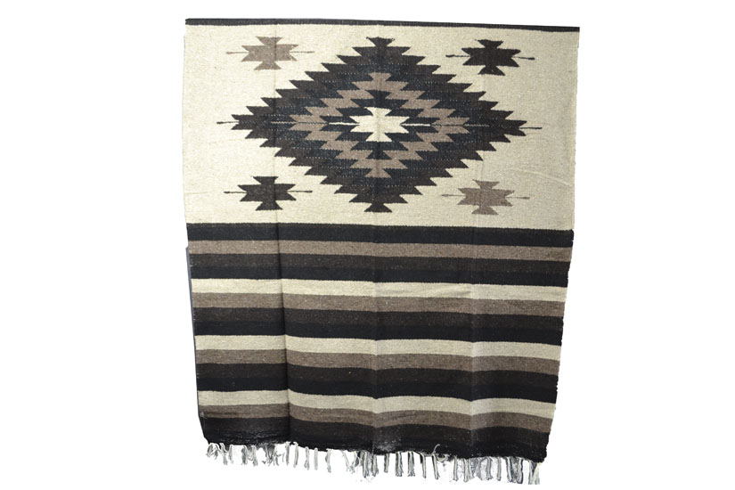 Mexican blanket - indian - L - Brown - EEEZZ1DGnatbrown