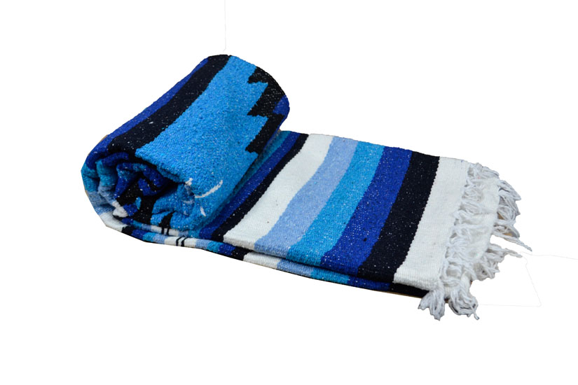 Mexican blanket - indian - L - Turquoise - EEEZZ1DGturq