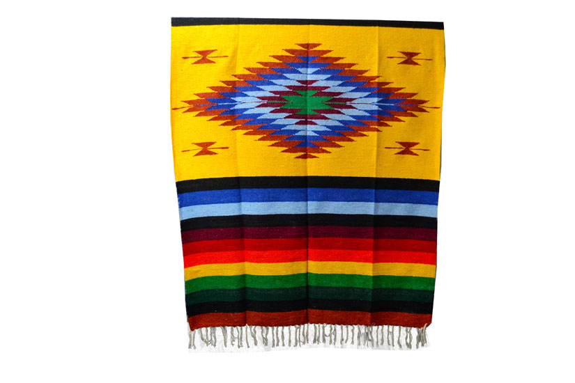 Mexican blanket - indian - L - Yellow - EEXZZ0DGyellow1