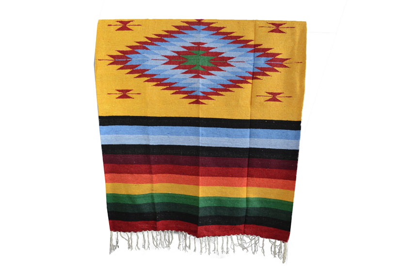 Mexican blanket - indian - L - Yellow - EEXZZ0DGyellow2