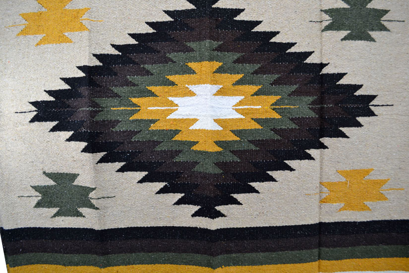 Mexican blanket - indian - L - Naturel - EEXZZ1DGbeigeyellow1